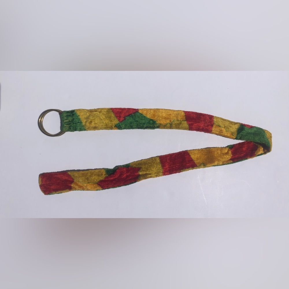 Vintage fabric belt